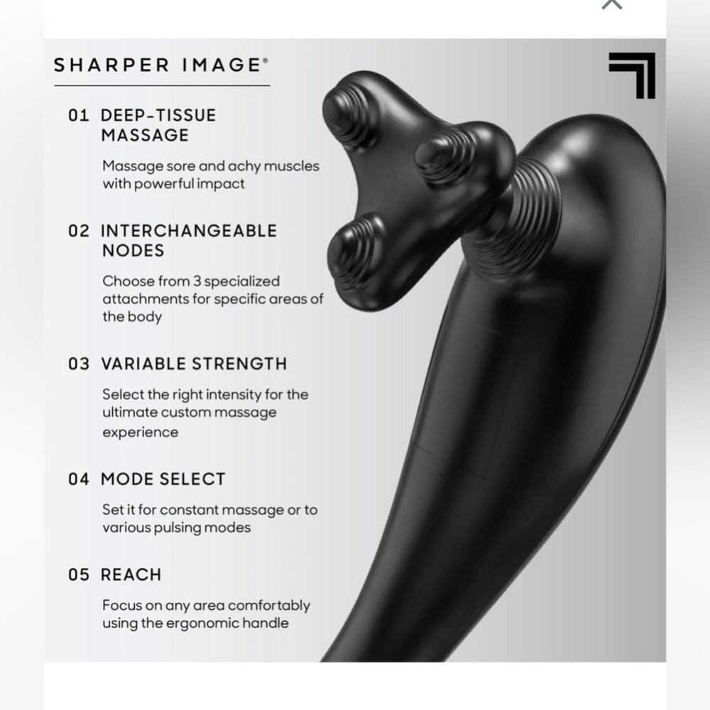 Sharper Image massager - Picture 6 of 11